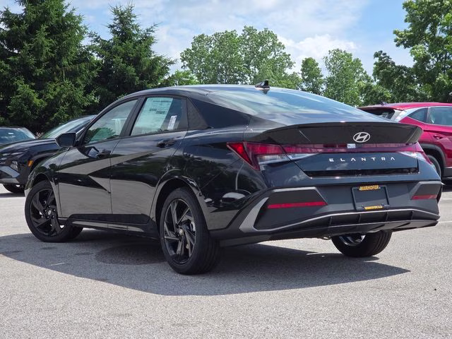 2026 Abyss Black Hyundai Elantra SEL Sport FWD Sedan