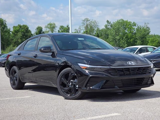 2026 Abyss Black Hyundai Elantra SEL Sport FWD Sedan