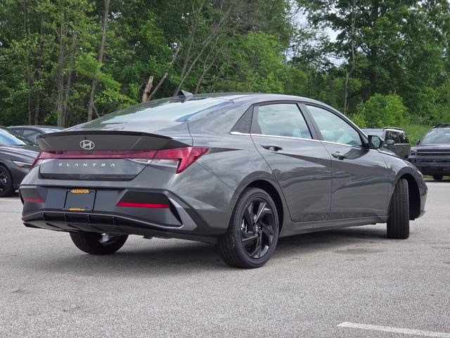 2026 Amazon Gray Hyundai Elantra SEL Sport FWD Sedan