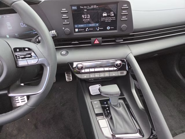 2026 Amazon Gray Hyundai Elantra SEL Sport FWD Sedan