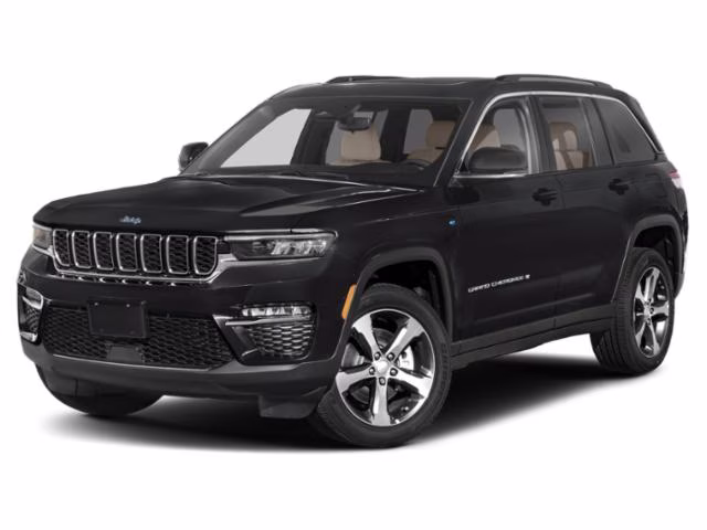 2024 Diamond Black Crystal Pearlcoat Jeep Grand Cherokee 4xe 4X4 SUV