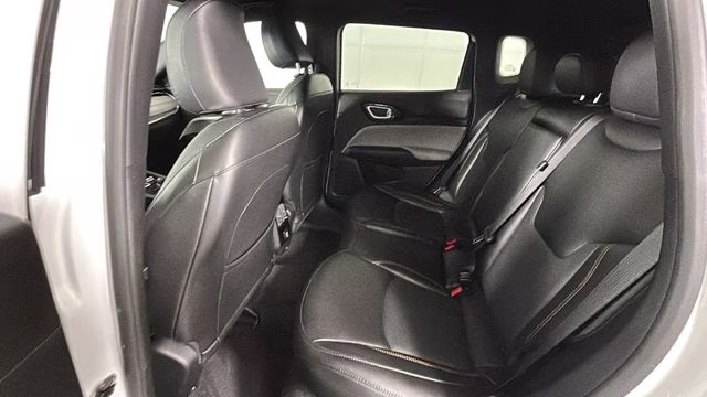 2023 Bright White Clearcoat Jeep Compass Limited 4X4 SUV