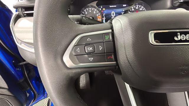 2024 Hydro Blue Pearlcoat Jeep Compass Limited 4X4 SUV