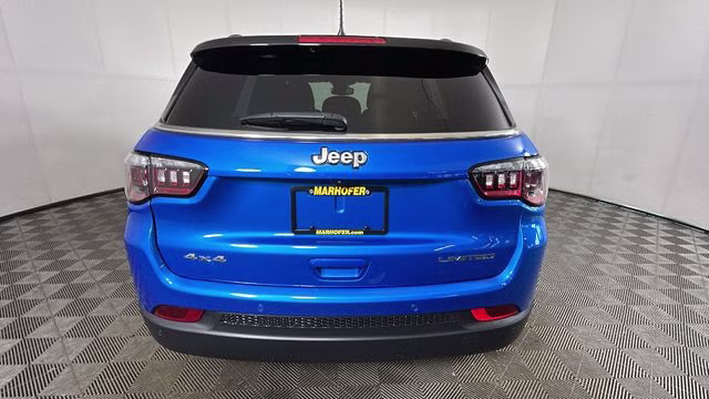 2024 Hydro Blue Pearlcoat Jeep Compass Limited 4X4 SUV