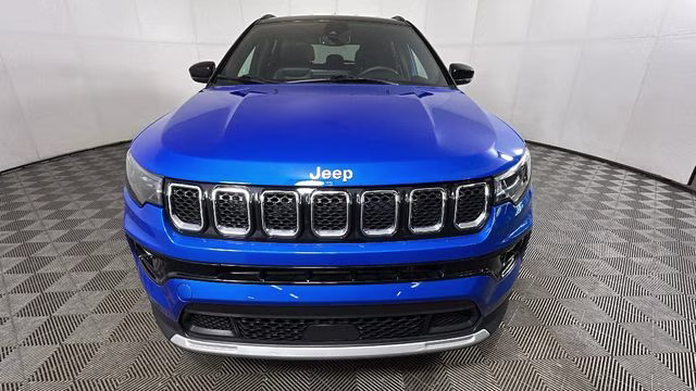 2024 Hydro Blue Pearlcoat Jeep Compass Limited 4X4 SUV