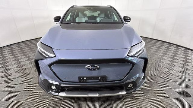 2023 Harbor Mist Gray Pearl Subaru Solterra Limited AWD SUV