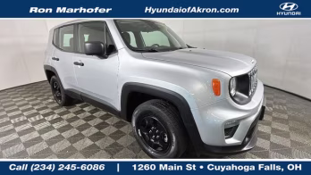 2021 Glacier Metallic Clearcoat Jeep Renegade Sport 4X4 SUV