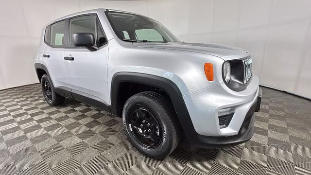 2021 Glacier Metallic Clearcoat Jeep Renegade Sport 4X4 SUV