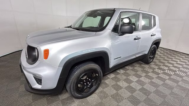 2021 Glacier Metallic Clearcoat Jeep Renegade Sport 4X4 SUV