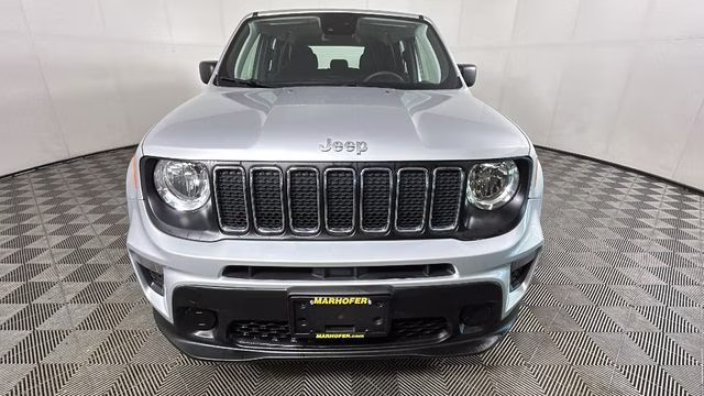2021 Glacier Metallic Clearcoat Jeep Renegade Sport 4X4 SUV