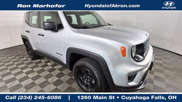 2021 Glacier Metallic Clearcoat Jeep Renegade Sport 4X4 SUV