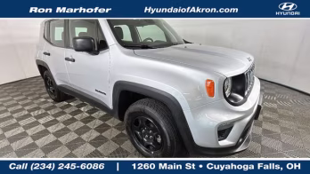 2021 Glacier Metallic Clearcoat Jeep Renegade Sport 4X4 SUV