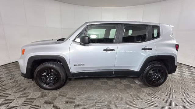 2021 Glacier Metallic Clearcoat Jeep Renegade Sport 4X4 SUV