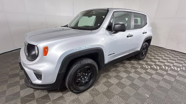 2021 Glacier Metallic Clearcoat Jeep Renegade Sport 4X4 SUV