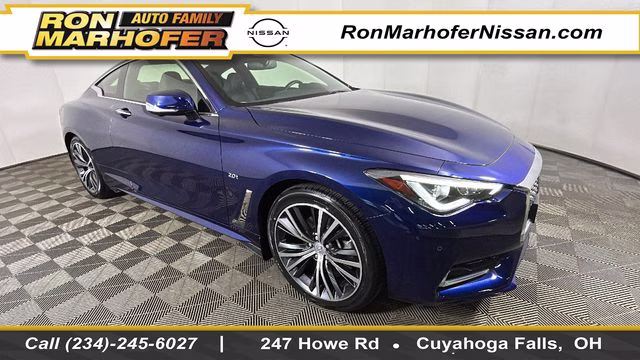 2017 Iridium Blue INFINITI Q60 2.0t Premium AWD Coupe