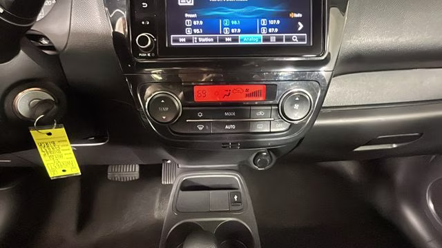 2024 Jet Black Metallic Mitsubishi Mirage G4 ES FWD Sedan