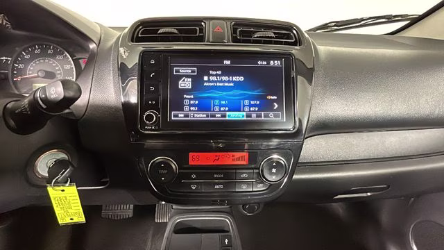 2024 Jet Black Metallic Mitsubishi Mirage G4 ES FWD Sedan