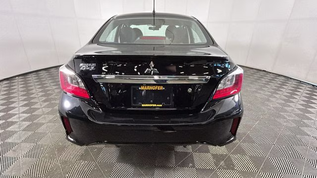 2024 Jet Black Metallic Mitsubishi Mirage G4 ES FWD Sedan