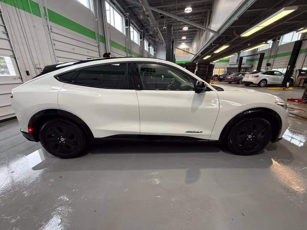2023 White Metallic Ford Mustang Mach-E California Route 1 AWD SUV