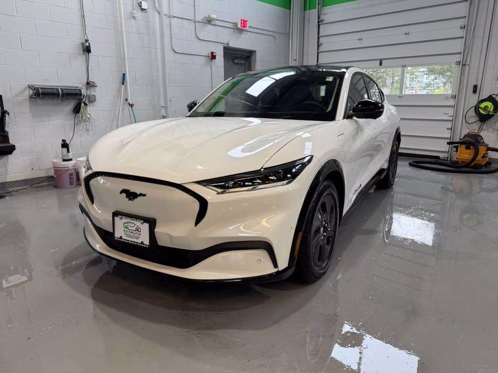 2023 White Metallic Ford Mustang Mach-E California Route 1 AWD SUV
