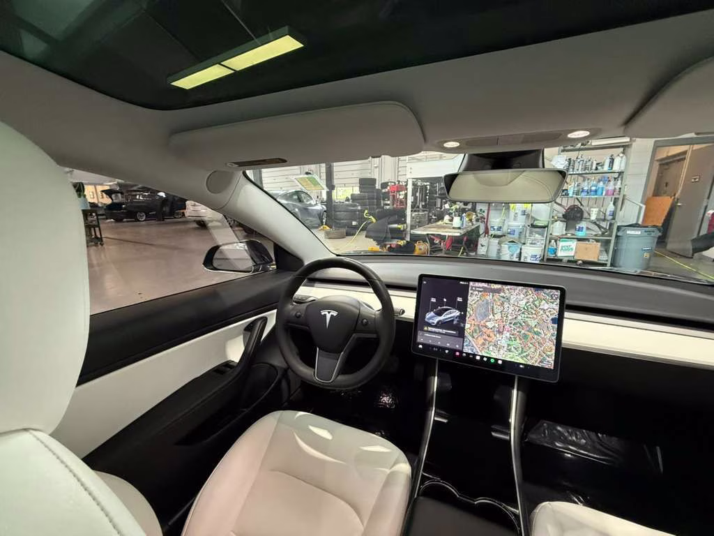 2020 Gray Tesla Model 3 Long Range AWD Sedan