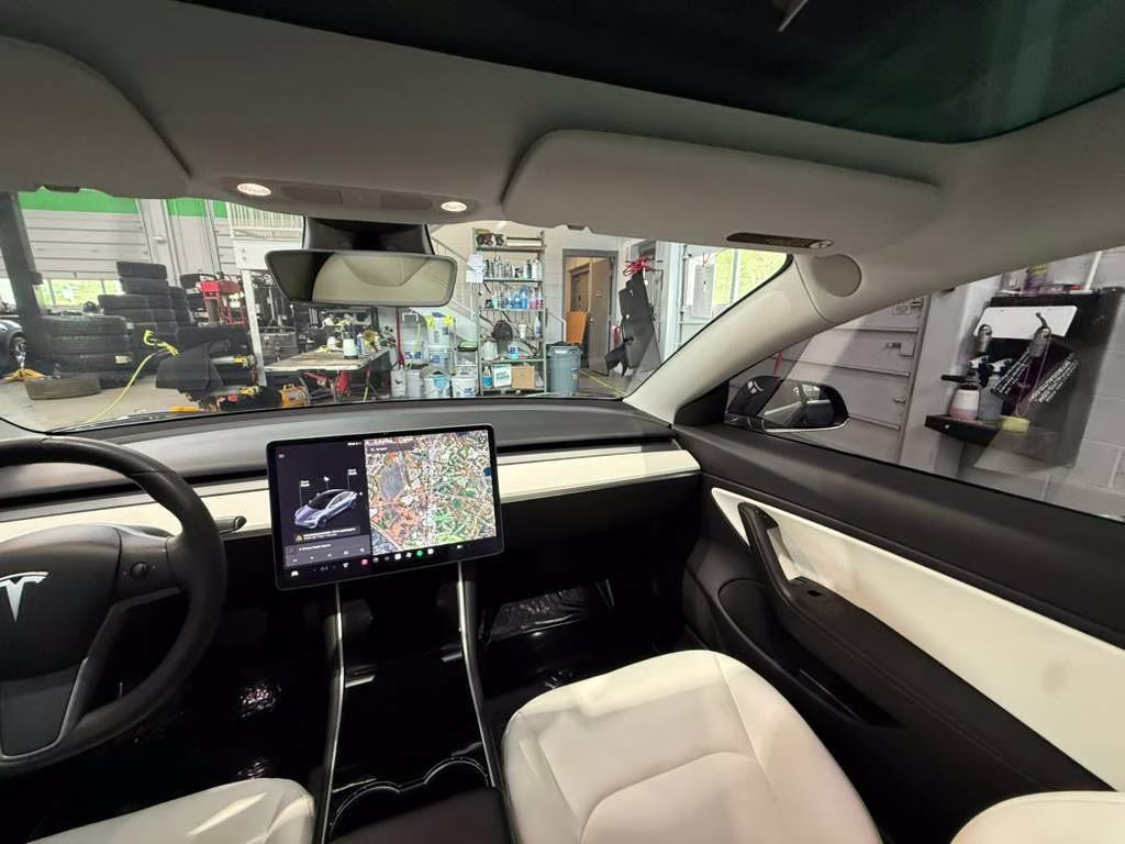 2020 Gray Tesla Model 3 Long Range AWD Sedan