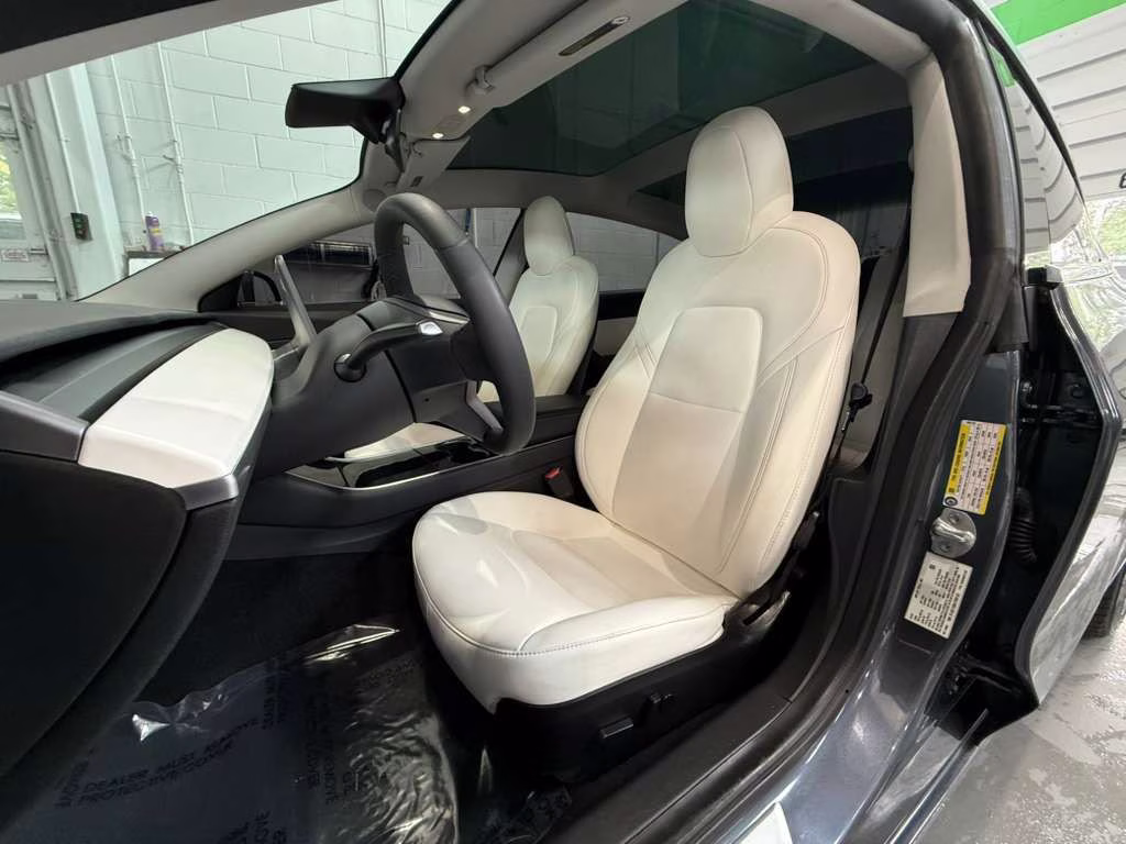 2020 Gray Tesla Model 3 Long Range AWD Sedan