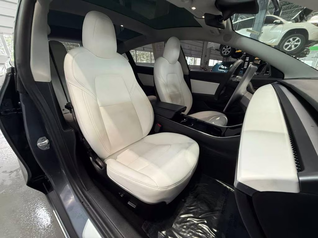 2020 Gray Tesla Model 3 Long Range AWD Sedan