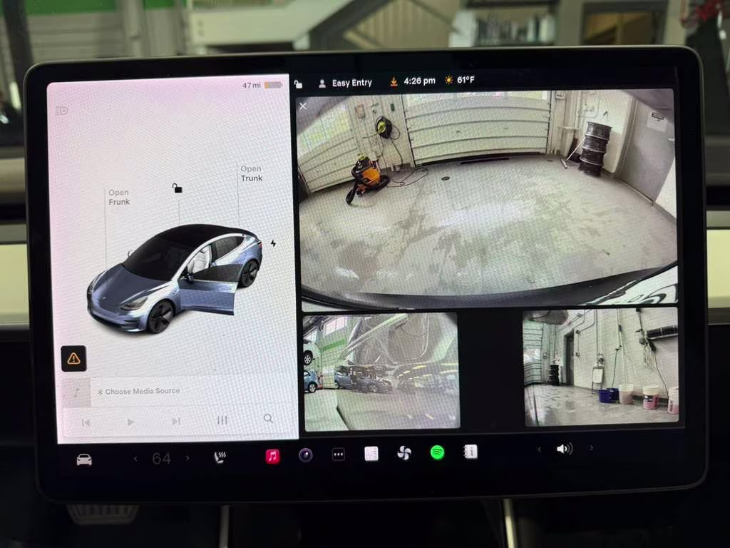 2020 Gray Tesla Model 3 Long Range AWD Sedan