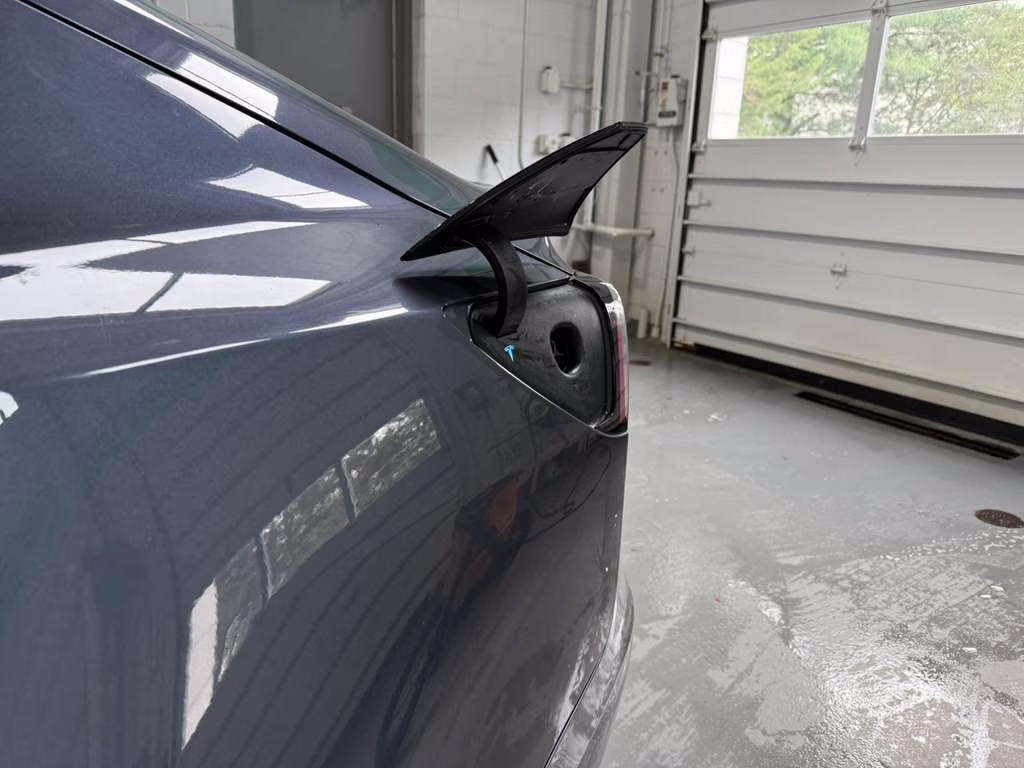 2020 Gray Tesla Model 3 Long Range AWD Sedan