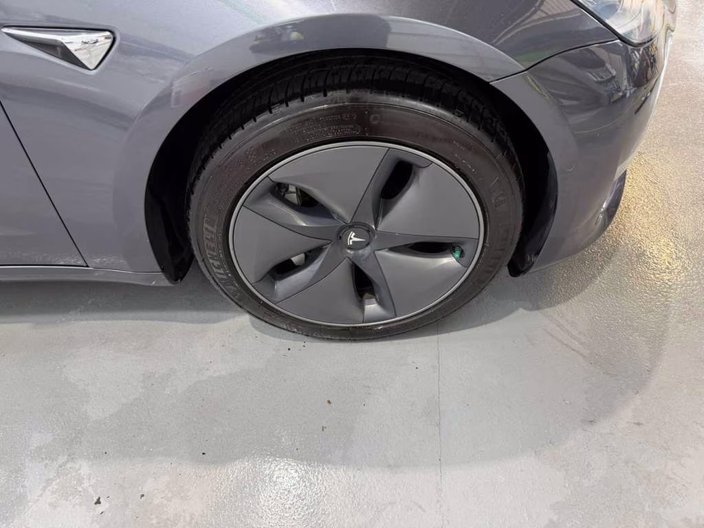 2020 Gray Tesla Model 3 Long Range AWD Sedan