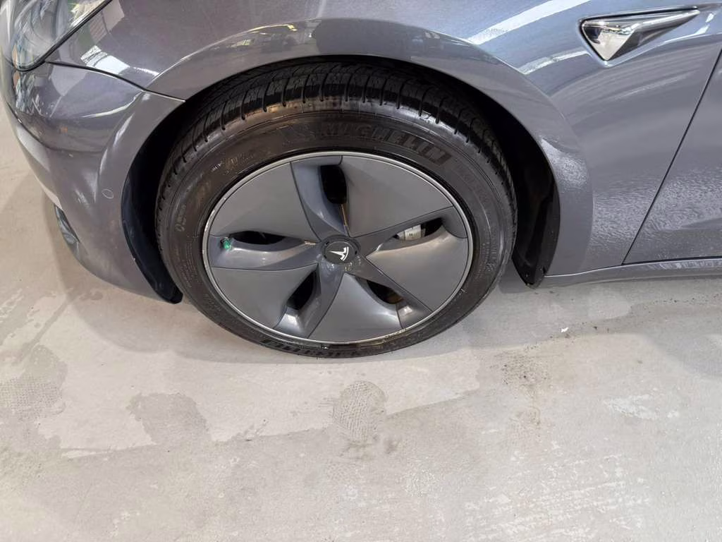 2020 Gray Tesla Model 3 Long Range AWD Sedan