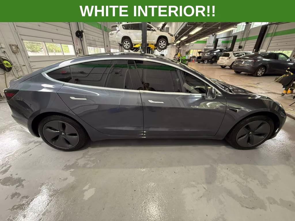 2020 Gray Tesla Model 3 Long Range AWD Sedan