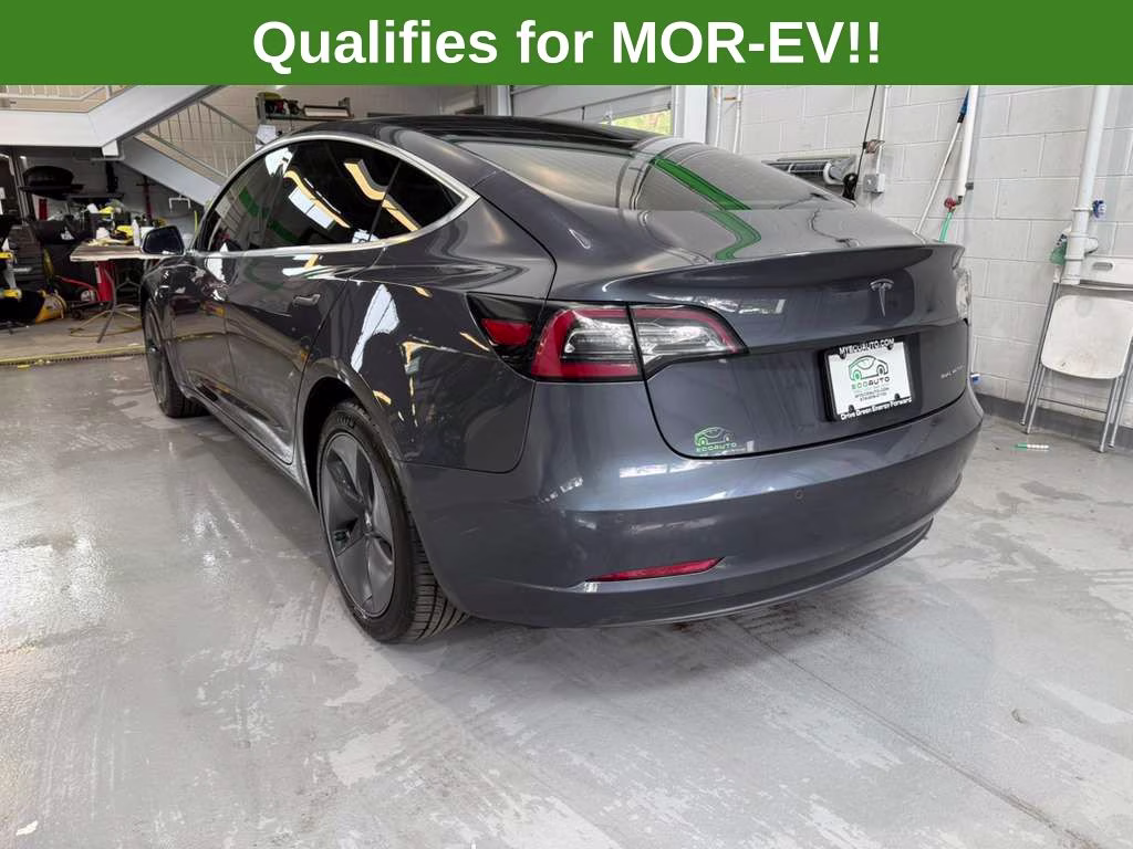 2020 Gray Tesla Model 3 Long Range AWD Sedan