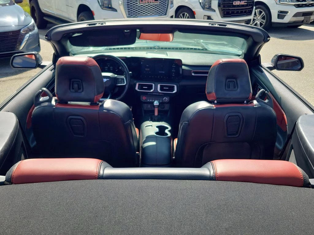 2024 Gray Metallic Ford Mustang EcoBoost Premium RWD Convertible
