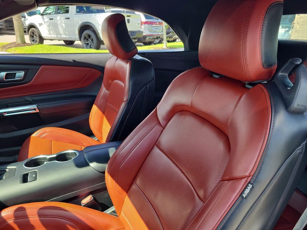 2024 Gray Metallic Ford Mustang EcoBoost Premium RWD Convertible