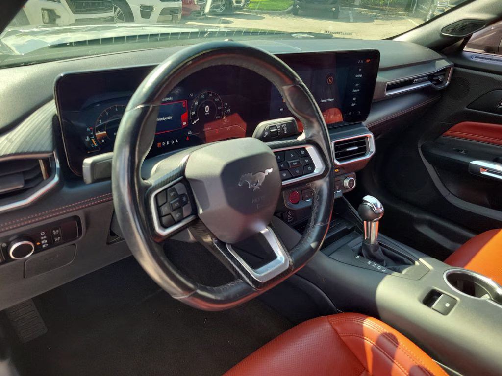 2024 Gray Metallic Ford Mustang EcoBoost Premium RWD Convertible