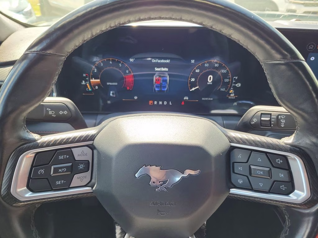 2024 Gray Metallic Ford Mustang EcoBoost Premium RWD Convertible