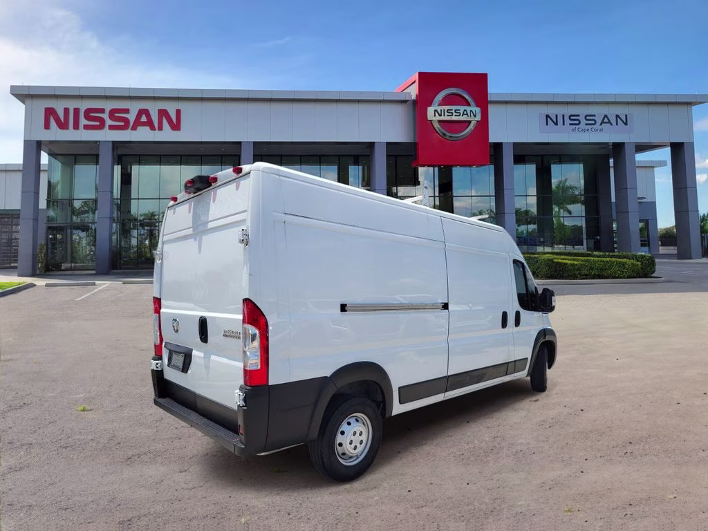 2023 Bright White Clearcoat Ram ProMaster 2500 High Roof FWD Van