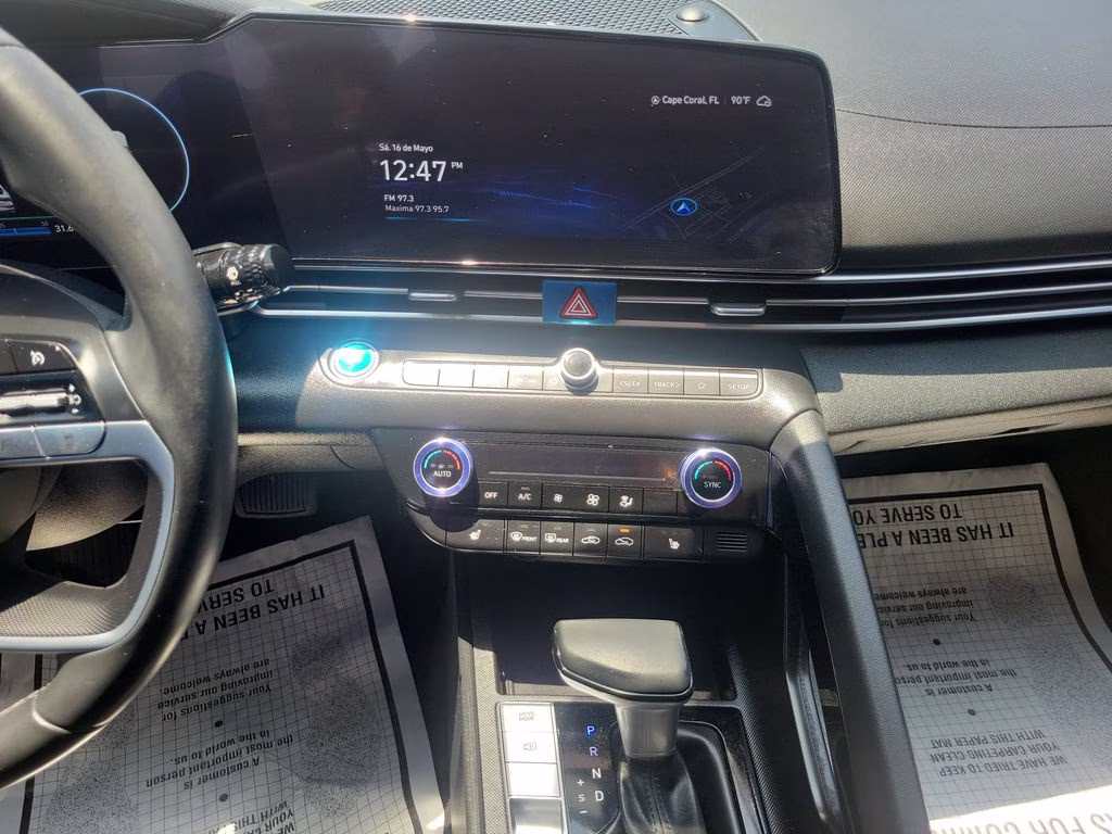 2023 Intense Blue Hyundai Elantra SEL FWD Sedan