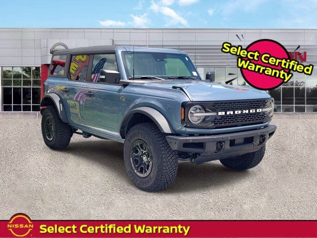 2024 Azure Gray Metallic Ford Bronco Wildtrak 4X4 SUV
