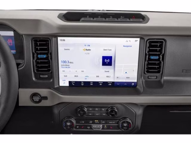 2024 Azure Gray Metallic Ford Bronco Wildtrak 4X4 SUV