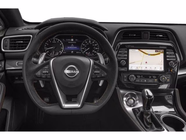 2023 Super Black Nissan Maxima SR FWD Sedan