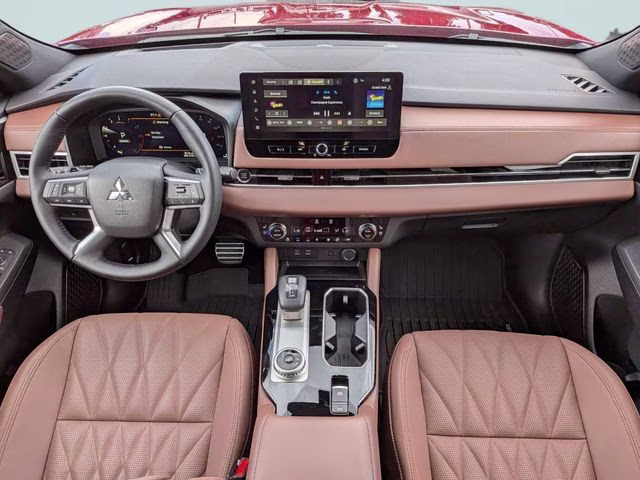 2025 Red Diamond/Black Roof Mitsubishi Outlander SEL FWD SUV