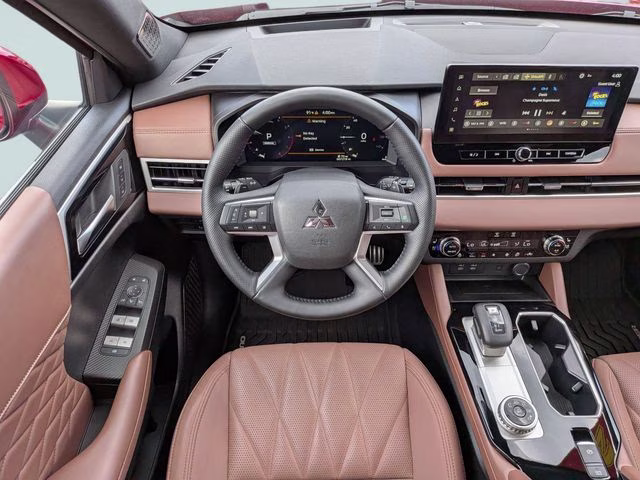 2025 Red Diamond/Black Roof Mitsubishi Outlander SEL FWD SUV