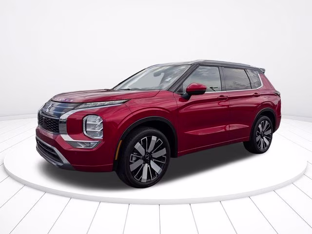 2025 Red Diamond/Black Roof Mitsubishi Outlander SEL FWD SUV