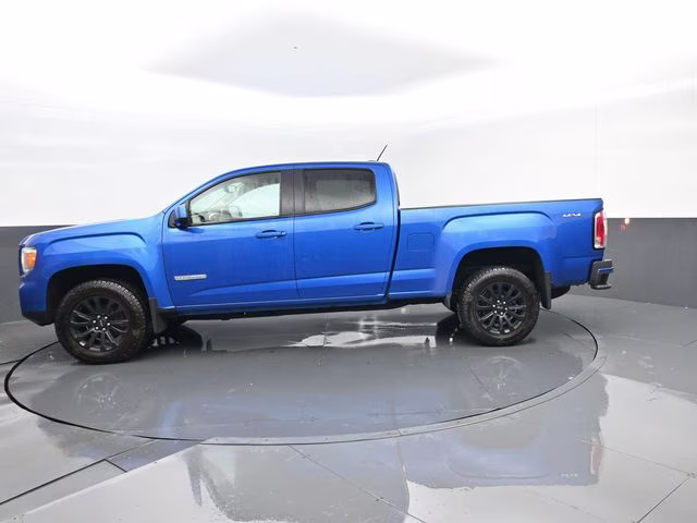 2021 Blue Metallic GMC Canyon Elevation 4X4 Truck