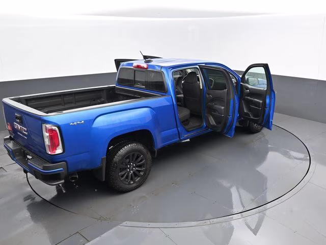 2021 Blue Metallic GMC Canyon Elevation 4X4 Truck