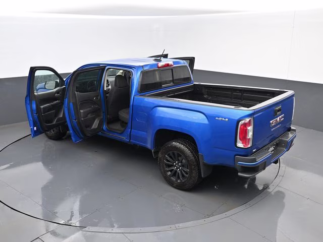 2021 Blue Metallic GMC Canyon Elevation 4X4 Truck