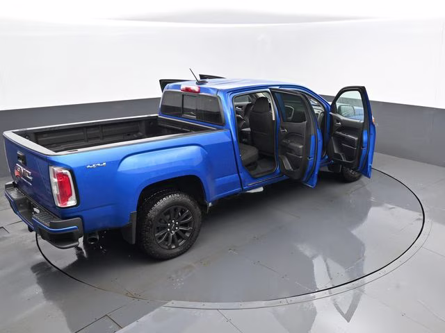 2021 Blue Metallic GMC Canyon Elevation 4X4 Truck